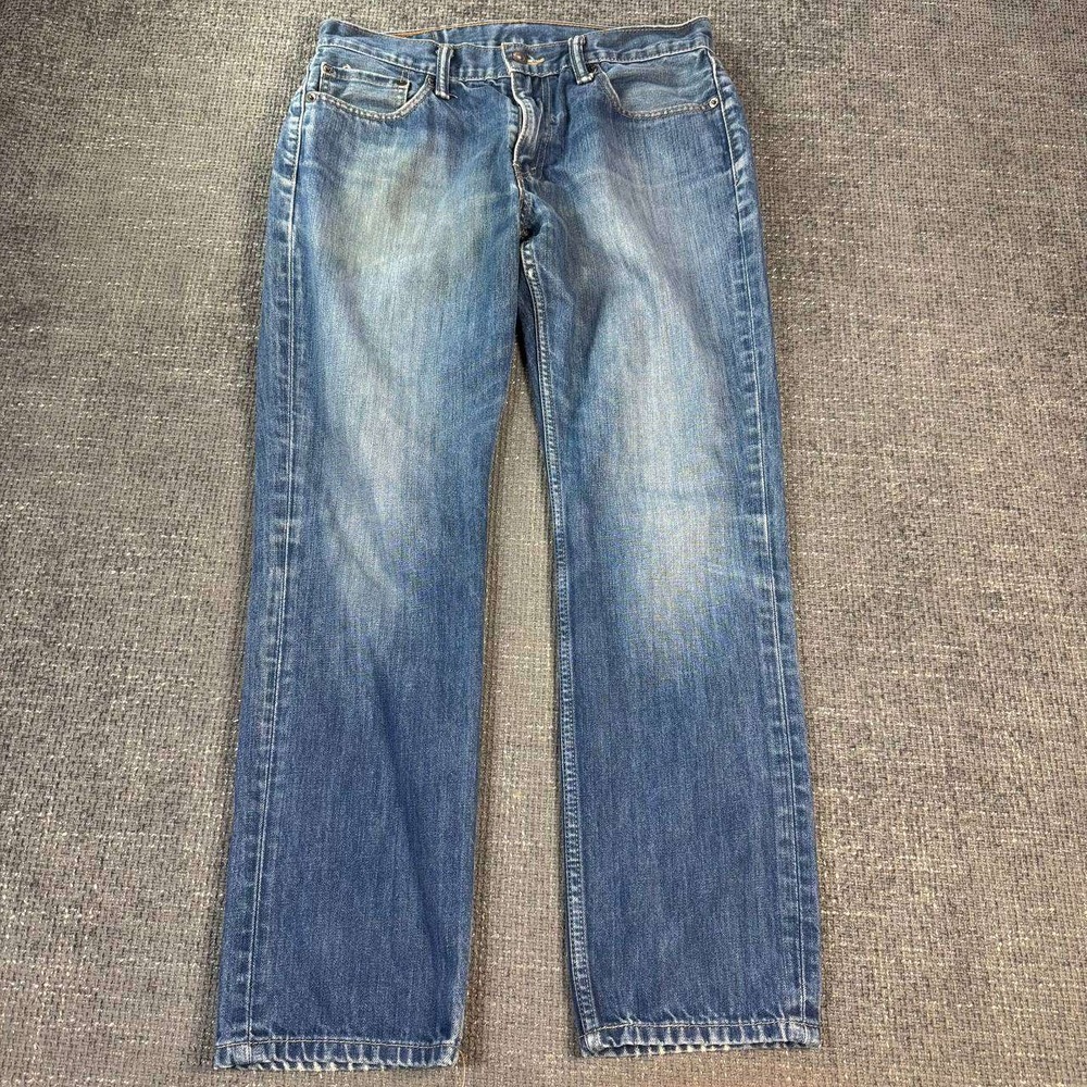 Levi's 514 Straight Leg Jeans Mens 32x30 Blue Medium Wash Denim